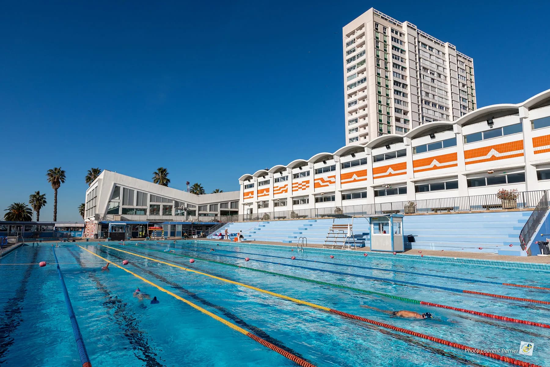 Bassin extérieur du Stade Nautique du Port Marchand à Toulon