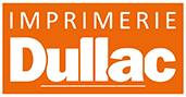 Logo Dullac Imprimerie, partenaire du club